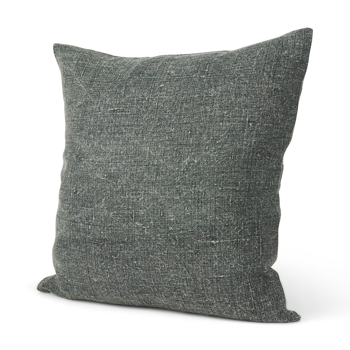 Jack Green Linen Square Decorative Pillow Cover (min order qty 2)-Decorative Pillows-DECOROLALA