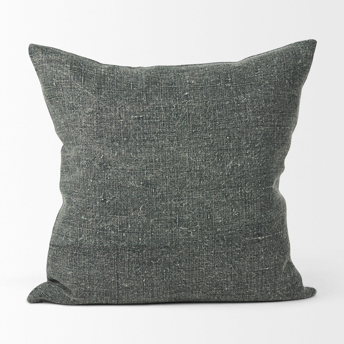 Jack Green Linen Square Decorative Pillow Cover (min order qty 2)-Decorative Pillows-DECOROLALA