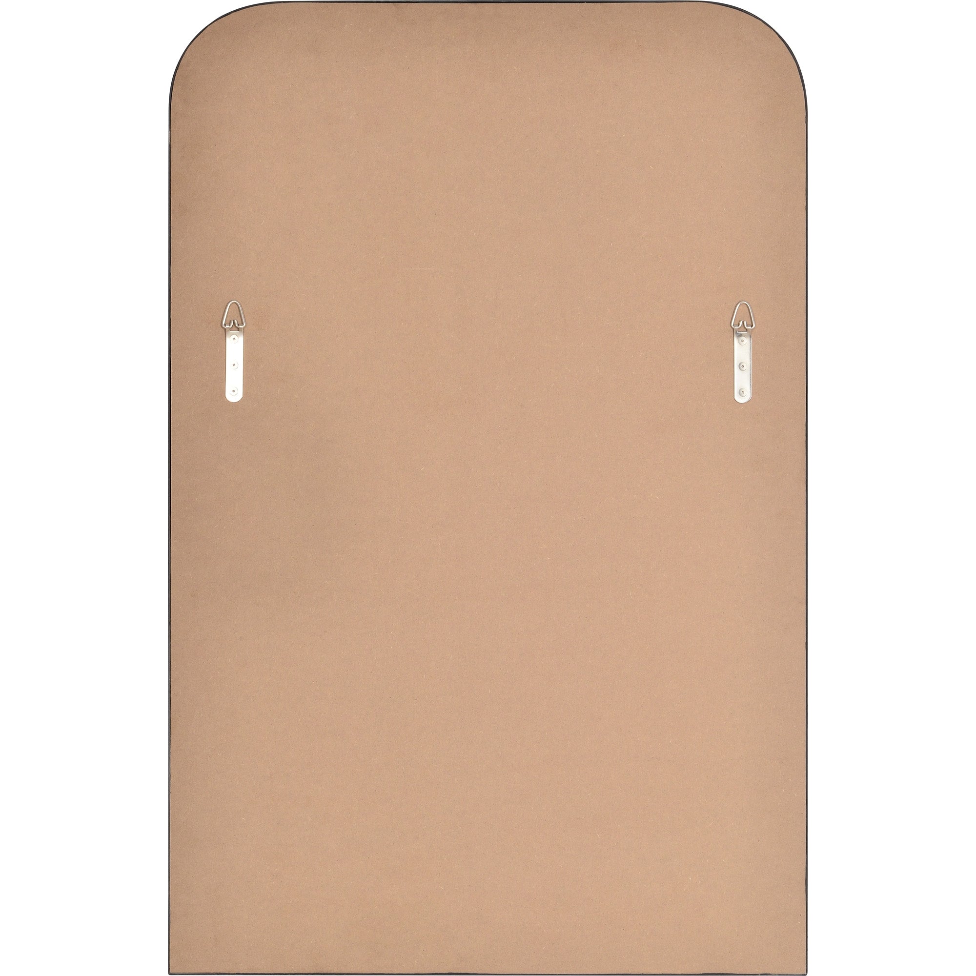 Jackline 36" Tall Rectangle Wall Mirror, Black-Mirror-DECOROLALA