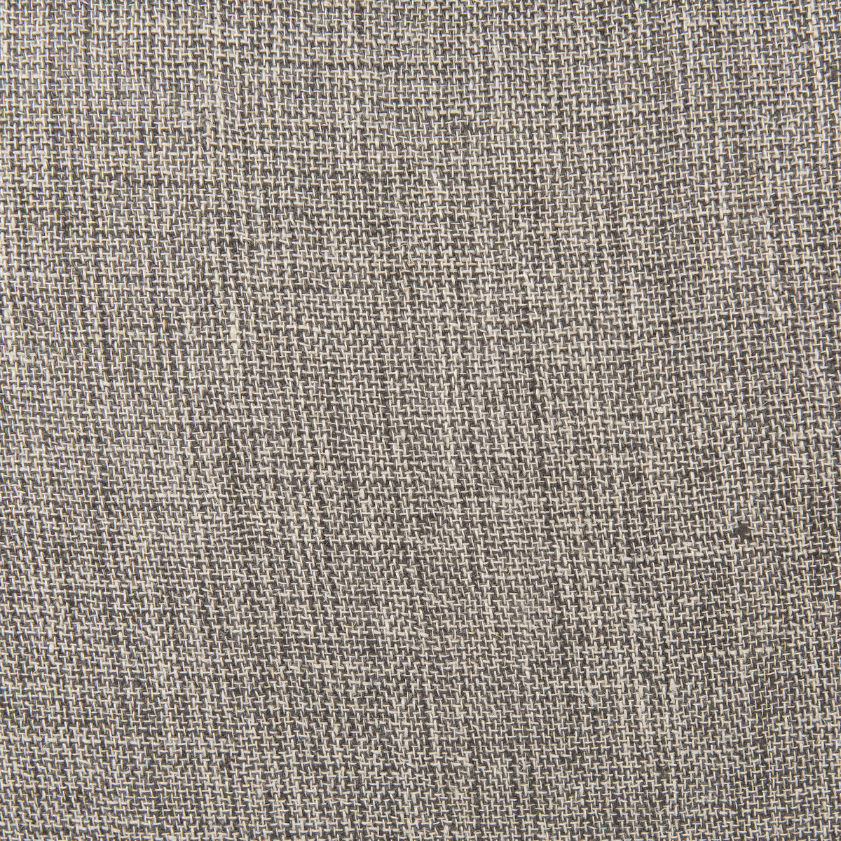 Jacklyn 22x22 Grey Linen Square Decorative Pillow Cover w/Down Filler-Decorative Pillows-DECOROLALA