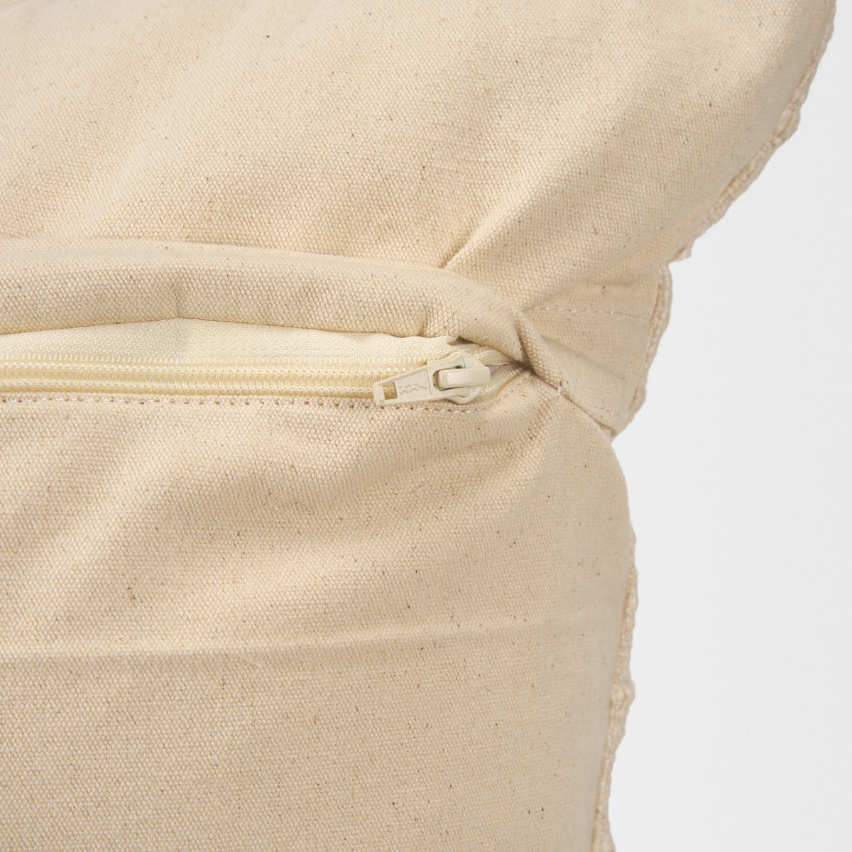 Jacory Cream Checker Lumbar Pillow with Down Filler (min order qty 2)-Decorative Pillows-DECOROLALA