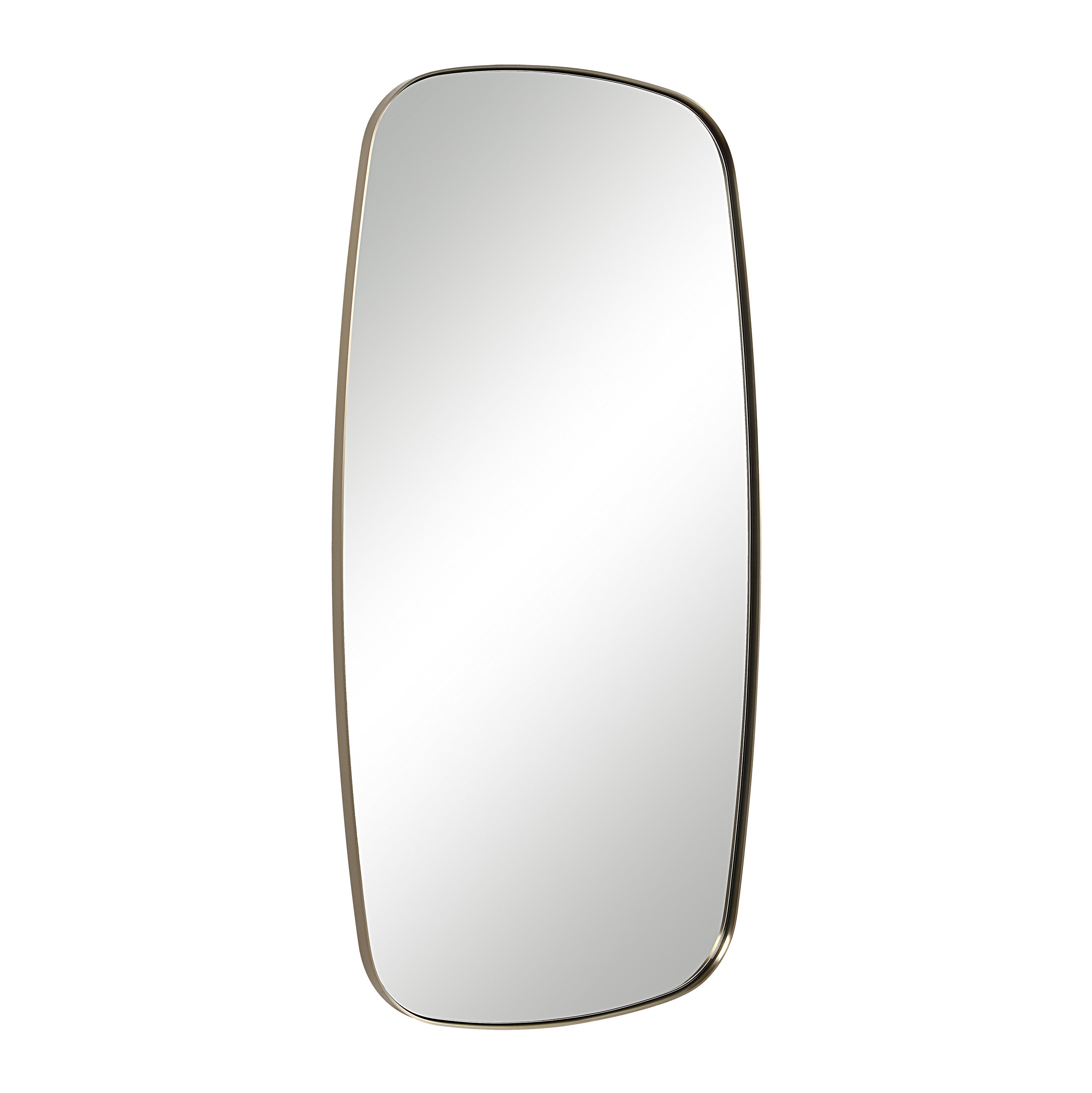 Jacossa 40" H x 20" W Wall Mirror, Yellow-Mirror-DECOROLALA