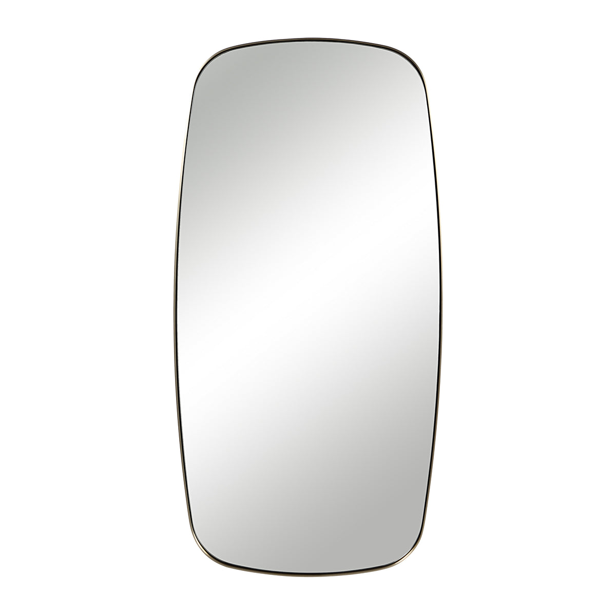 Jacossa 40" H x 20" W Wall Mirror, Yellow-Mirrors-DECOROLALA