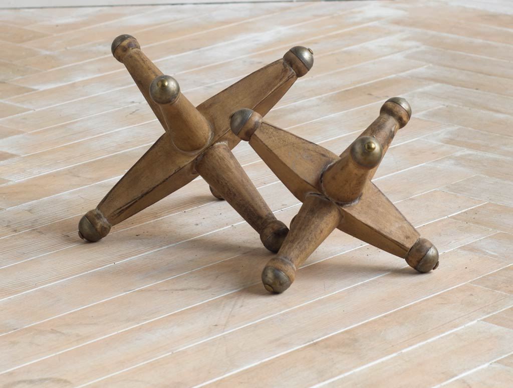 Jacto (Small) 9L x 9W Brown Wooden Jack-Objects-DECOROLALA