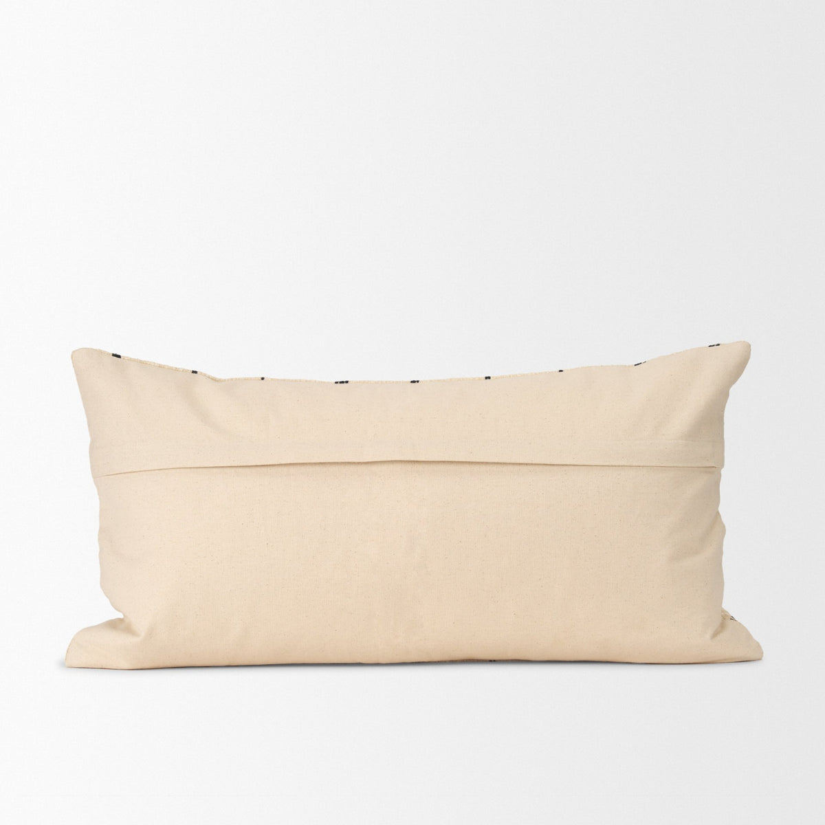 Jaela Beige and Black Striped Lumbar Pillow (min order qty 2)-Decorative Pillows-DECOROLALA