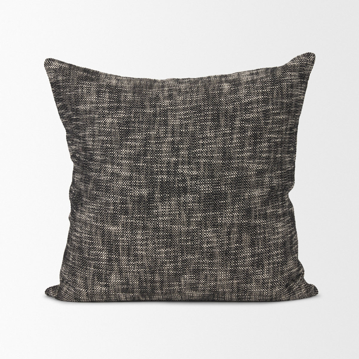 Jalia Cream and Black Cotton Pillow Cover (min order qty 2)-Decorative Pillows-DECOROLALA