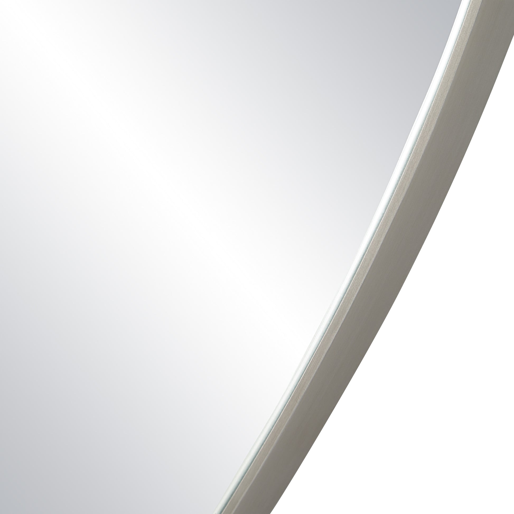 Javelin 45.25" Tall Irregular Wall Mirror, Grey-Mirror-DECOROLALA