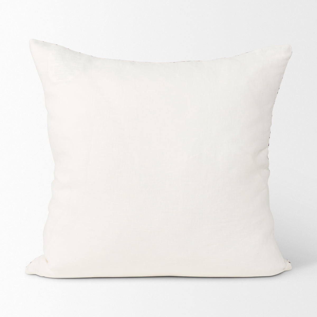 Jayden Cream Linen Pillow Cover Merlot Print (min order qty 2)-Decorative Pillows-DECOROLALA
