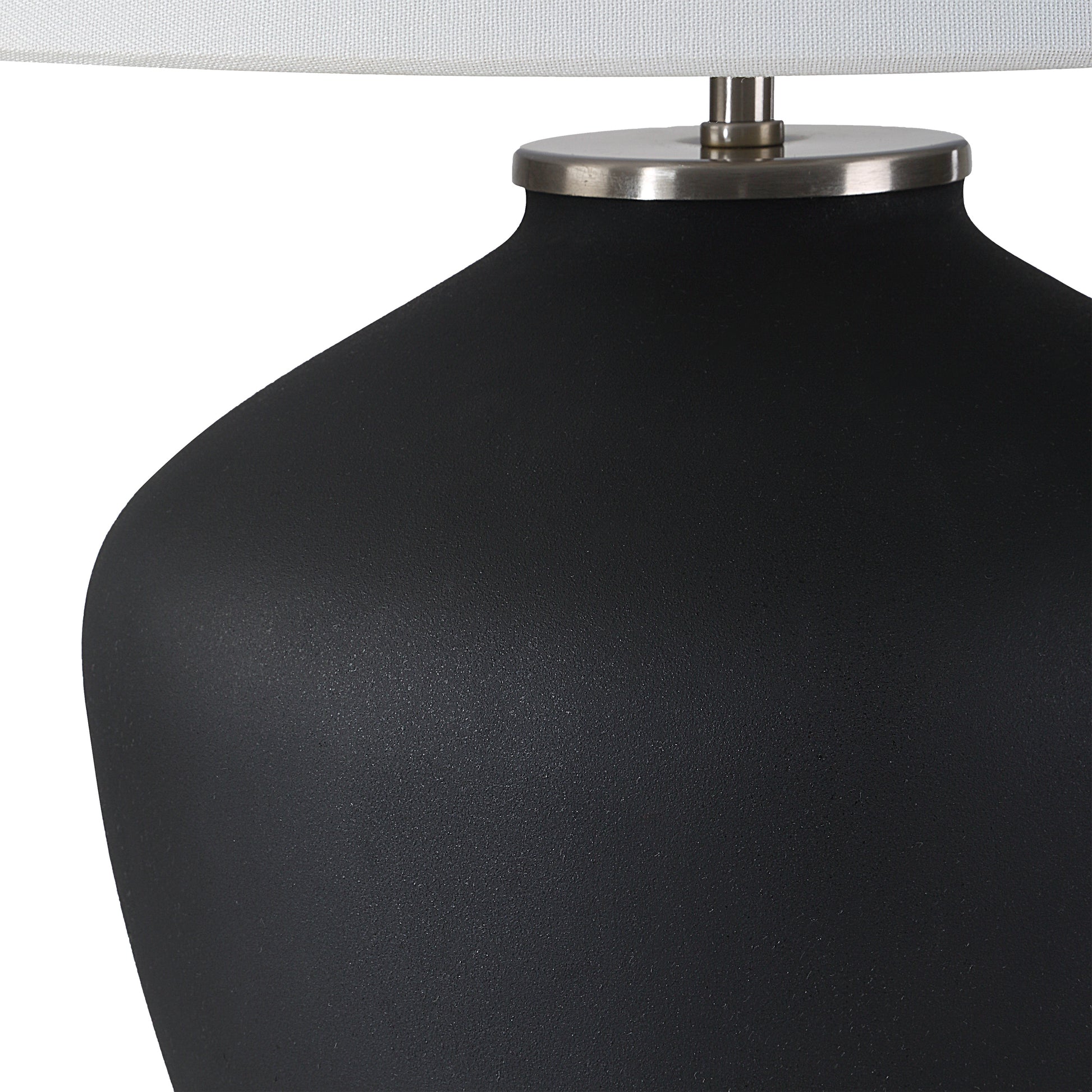 Jennie 27.5" Table Lamp, Matte Black-Table Lamp-DECOROLALA