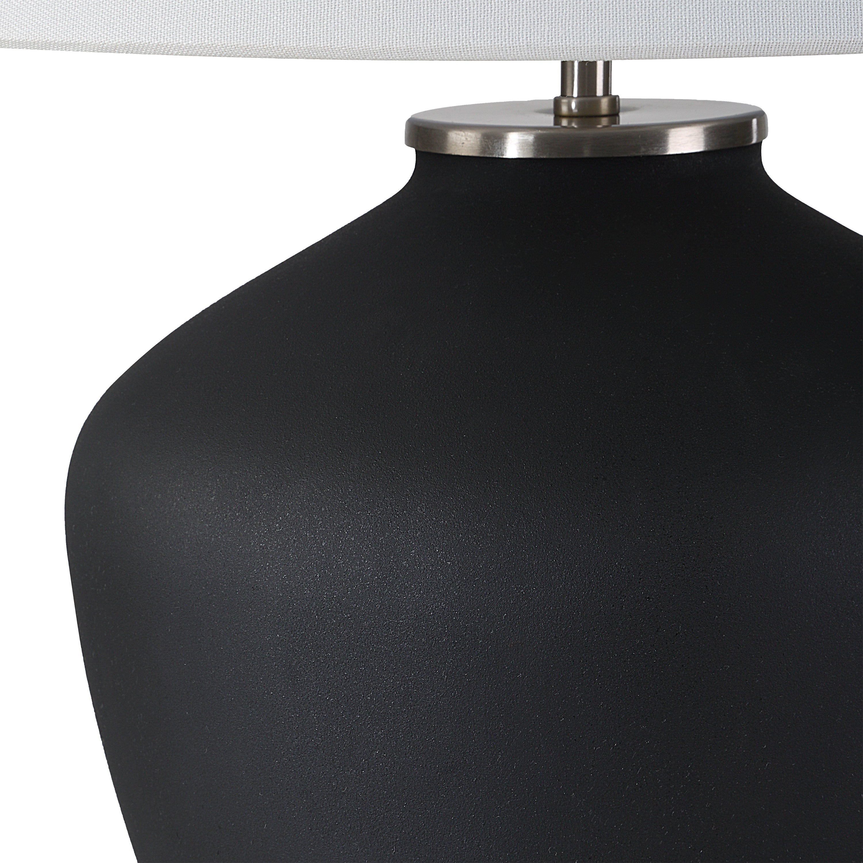 Jennie 27.5" Table Lamp, Matte Black-Table Lamp-DECOROLALA