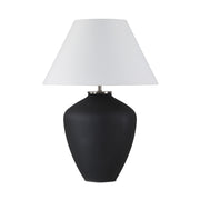 Jennie 27.5" Table Lamp, Matte Black-Table Lamp-DECOROLALA