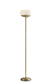 Jessica 300W Torchiere Floor Lamp - Brass-Lighting-DECOROLALA
