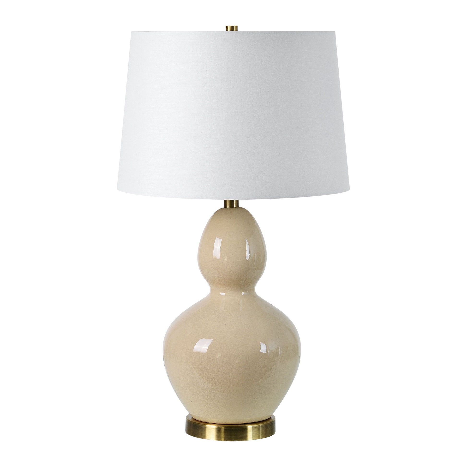 Jesula 26.75" Table Lamp Set of 2, Cream-Table Lamp- Set of two-DECOROLALA