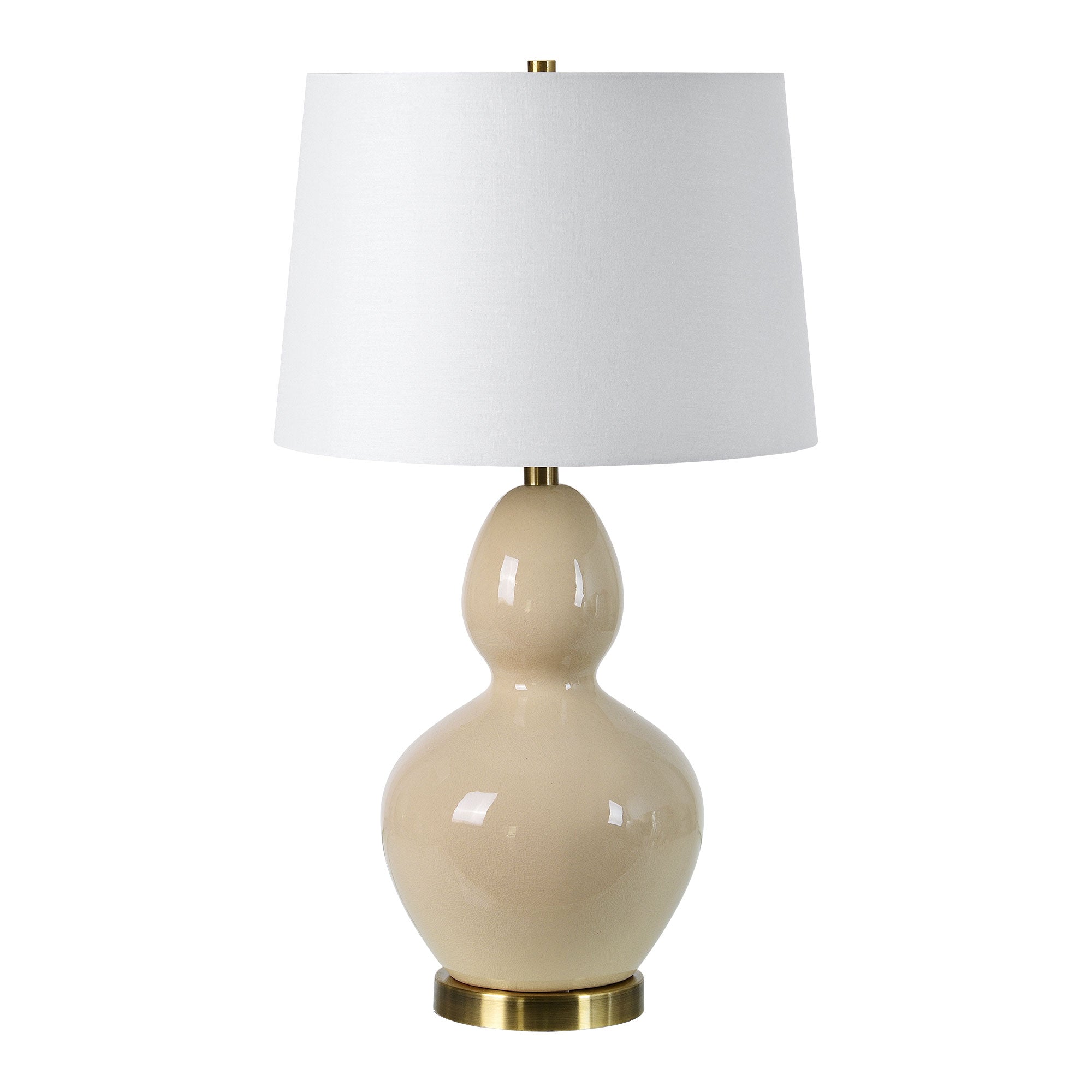 Jesula 26.75" Table Lamp Set of 2, Cream-Table Lamp- Set of two-DECOROLALA