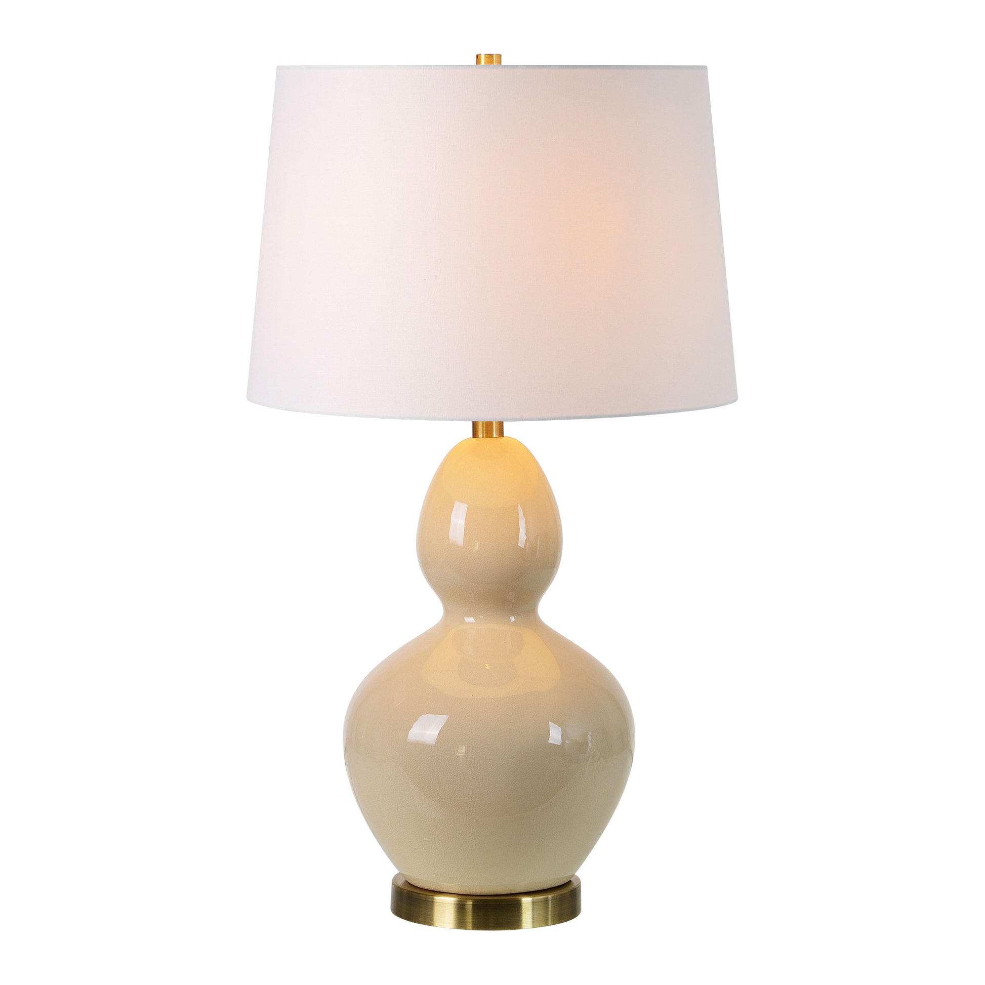 Jesula 26.75" Table Lamp Set of 2, Cream-Table Lamp- Set of two-DECOROLALA