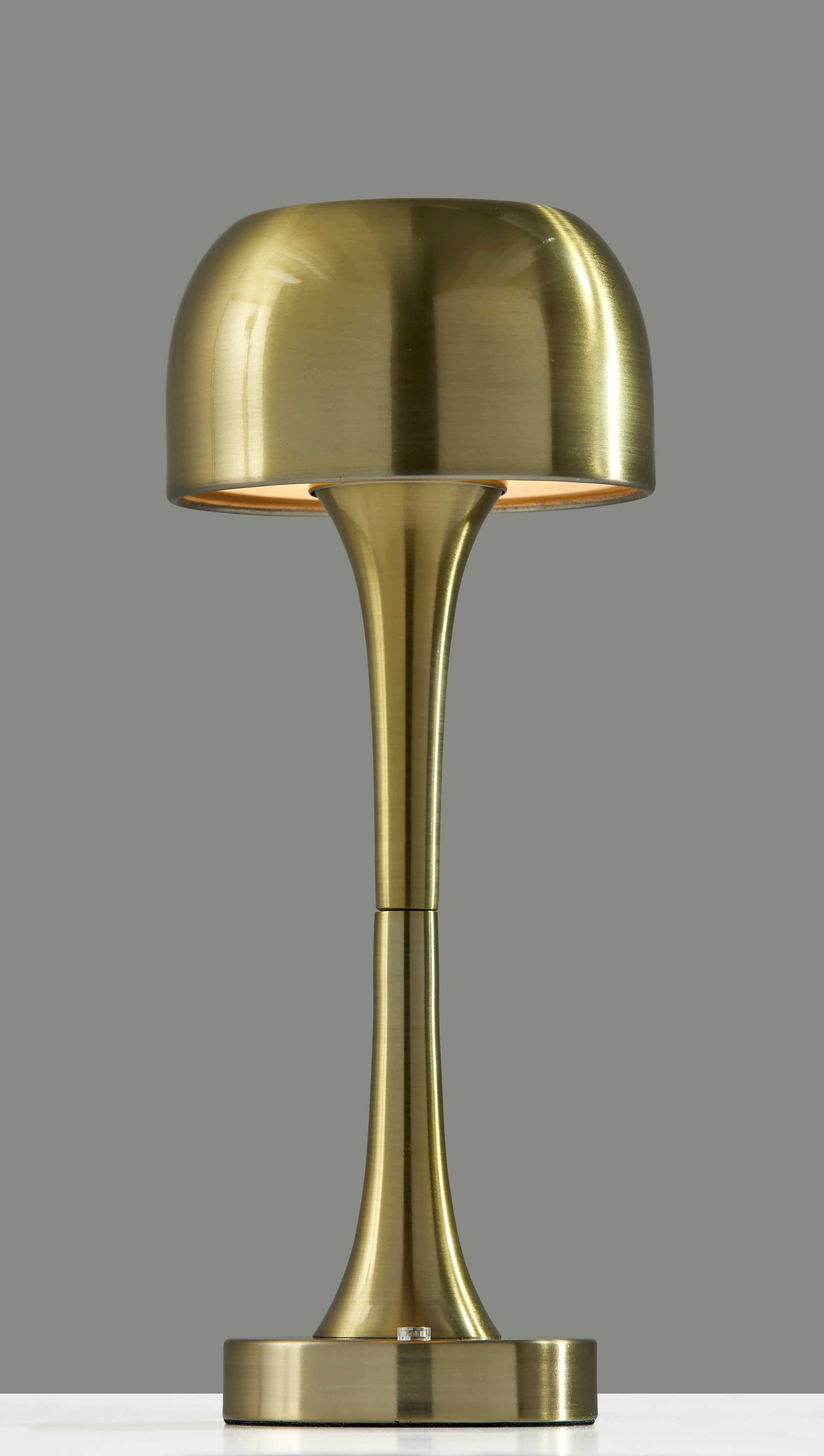 Jimmy 2602-21 LED Cordless Table Lamp - 15" Brass-Lighting-DECOROLALA