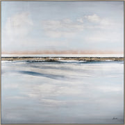 Johnston 40" Wide Canvas Art, Grey-Canvas Art-DECOROLALA