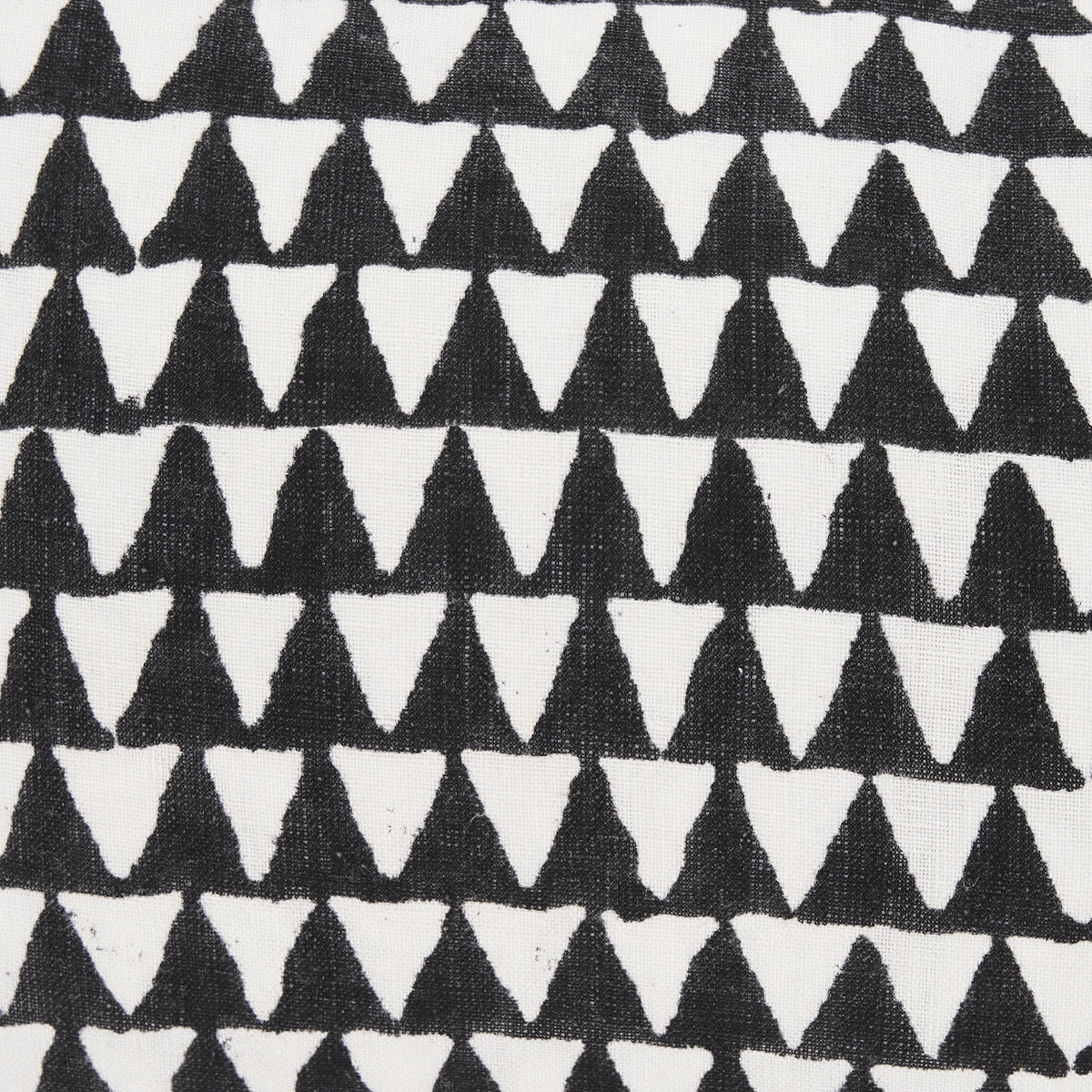 Jolie Cream Linen Lumbar Pillow Cover - Black Print (min order qty 2)-Decorative Pillows-DECOROLALA