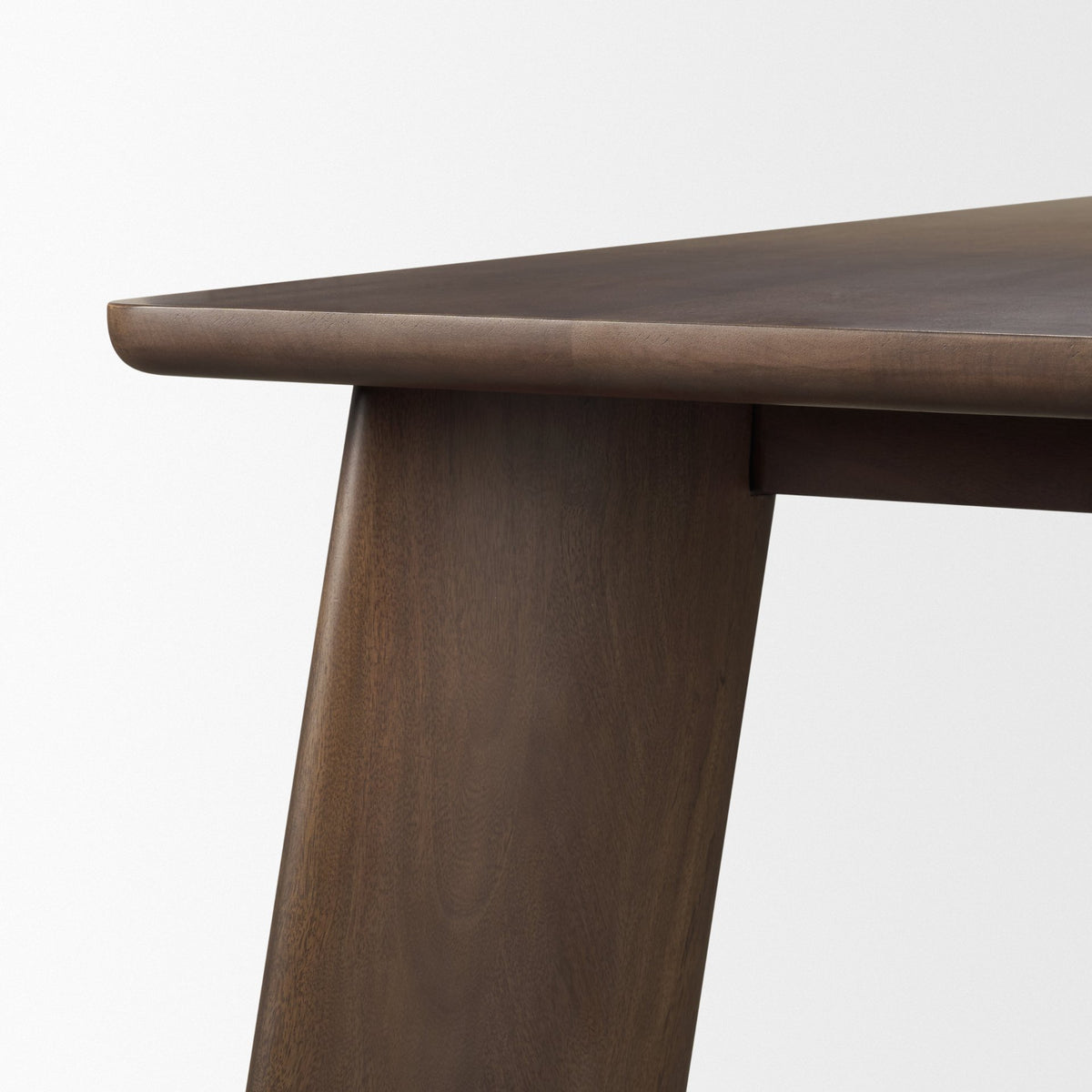 Jonan 94"L x 42"W Rectangular Dining Table | Dark Brown Wood | Seats 8-Dining Tables-DECOROLALA