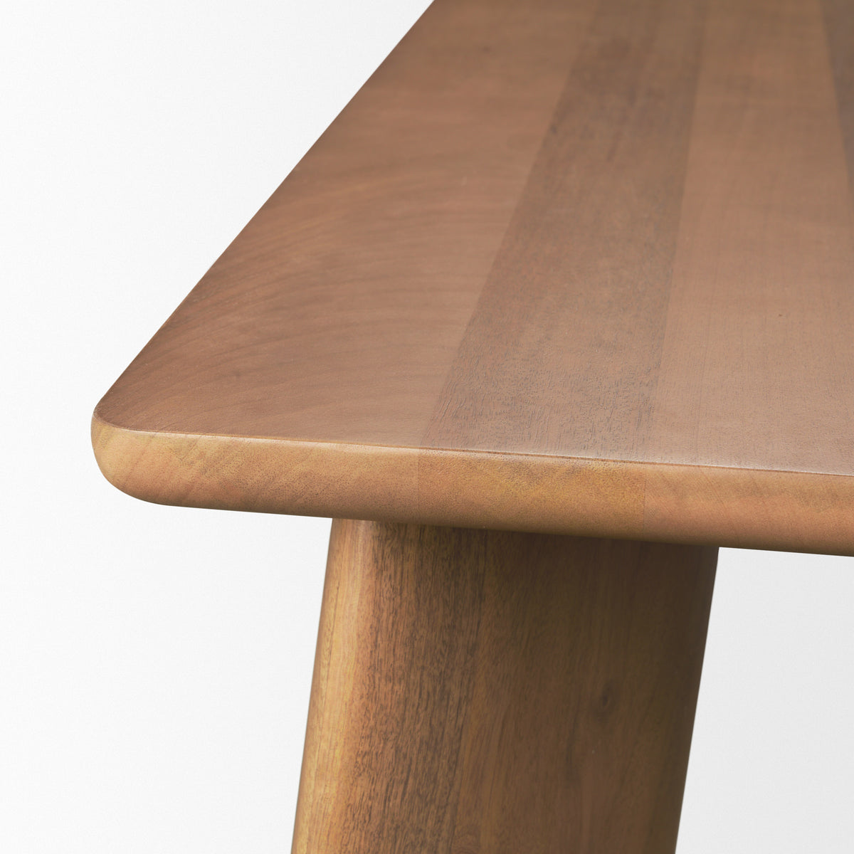 Jonan 94"L x 42"W Rectangular Dining Table | Med Brown Wood | Seats 8-Dining Tables-DECOROLALA