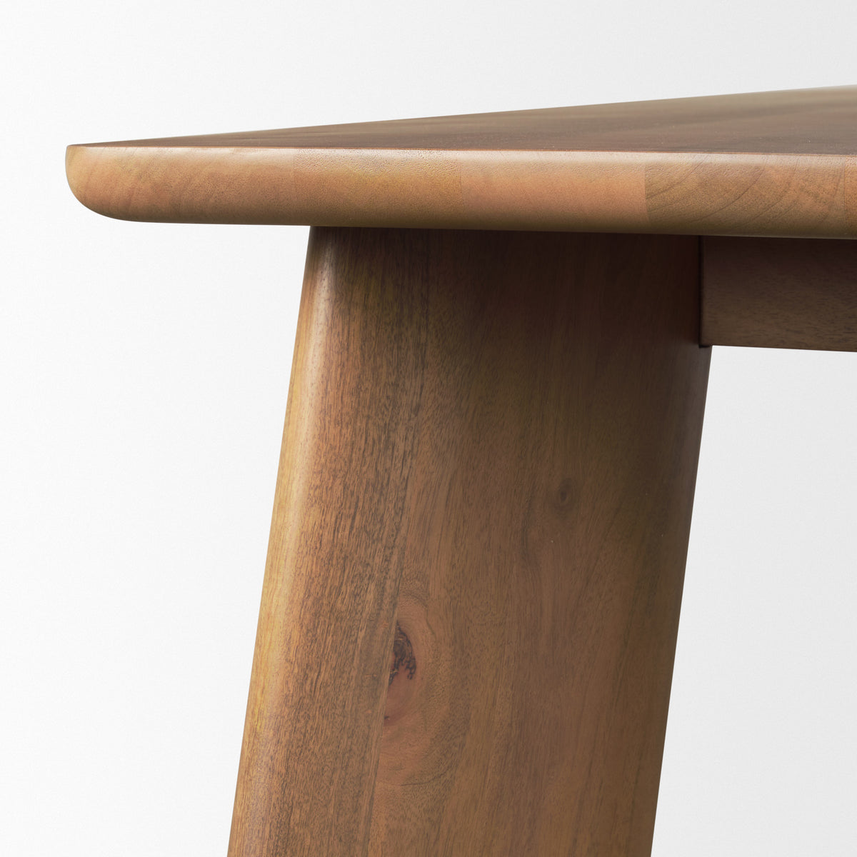 Jonan 94"L x 42"W Rectangular Dining Table | Med Brown Wood | Seats 8-Dining Tables-DECOROLALA