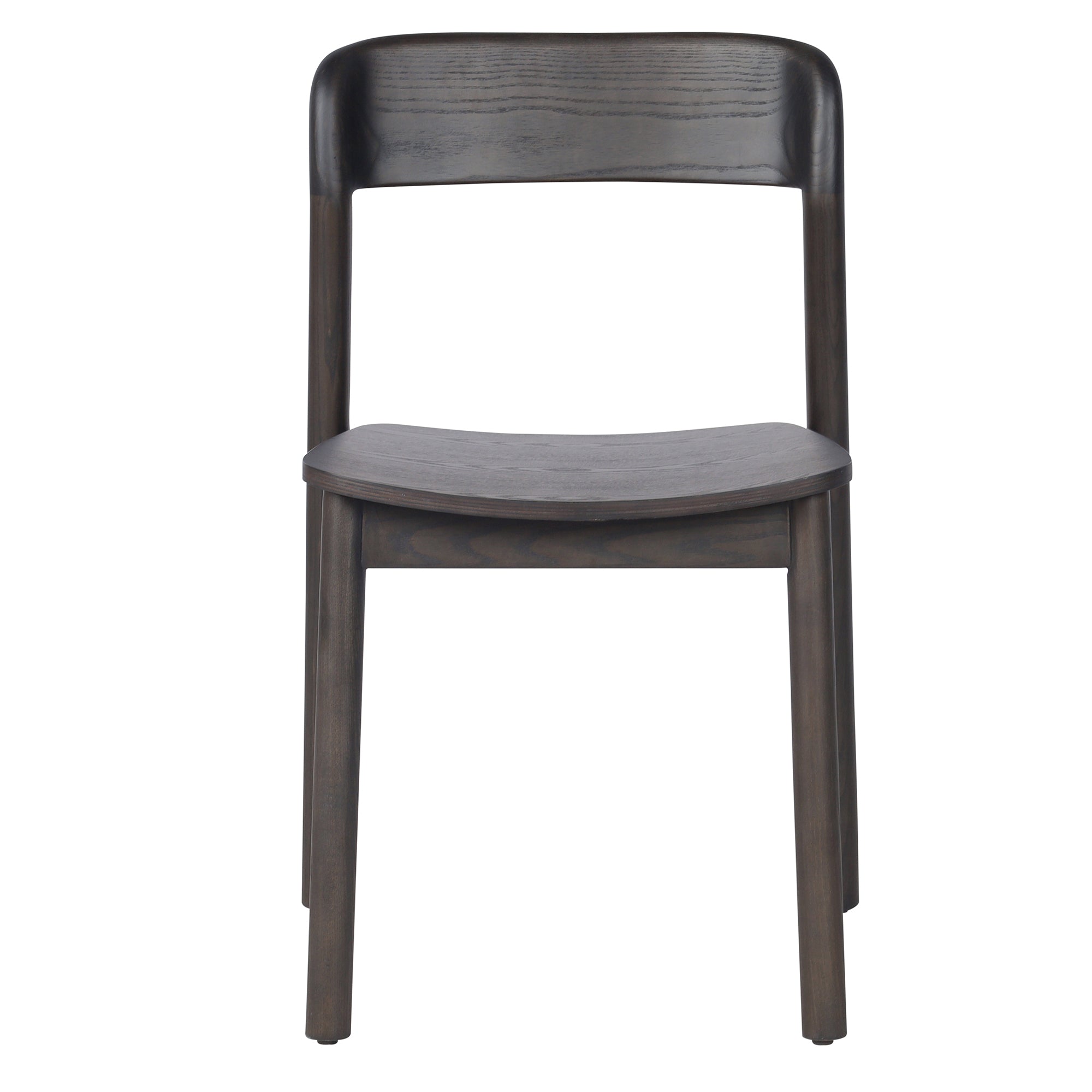Jonas Dining Chair - Mocha Ash Wood Mid-Century Modern-DECOROLALA