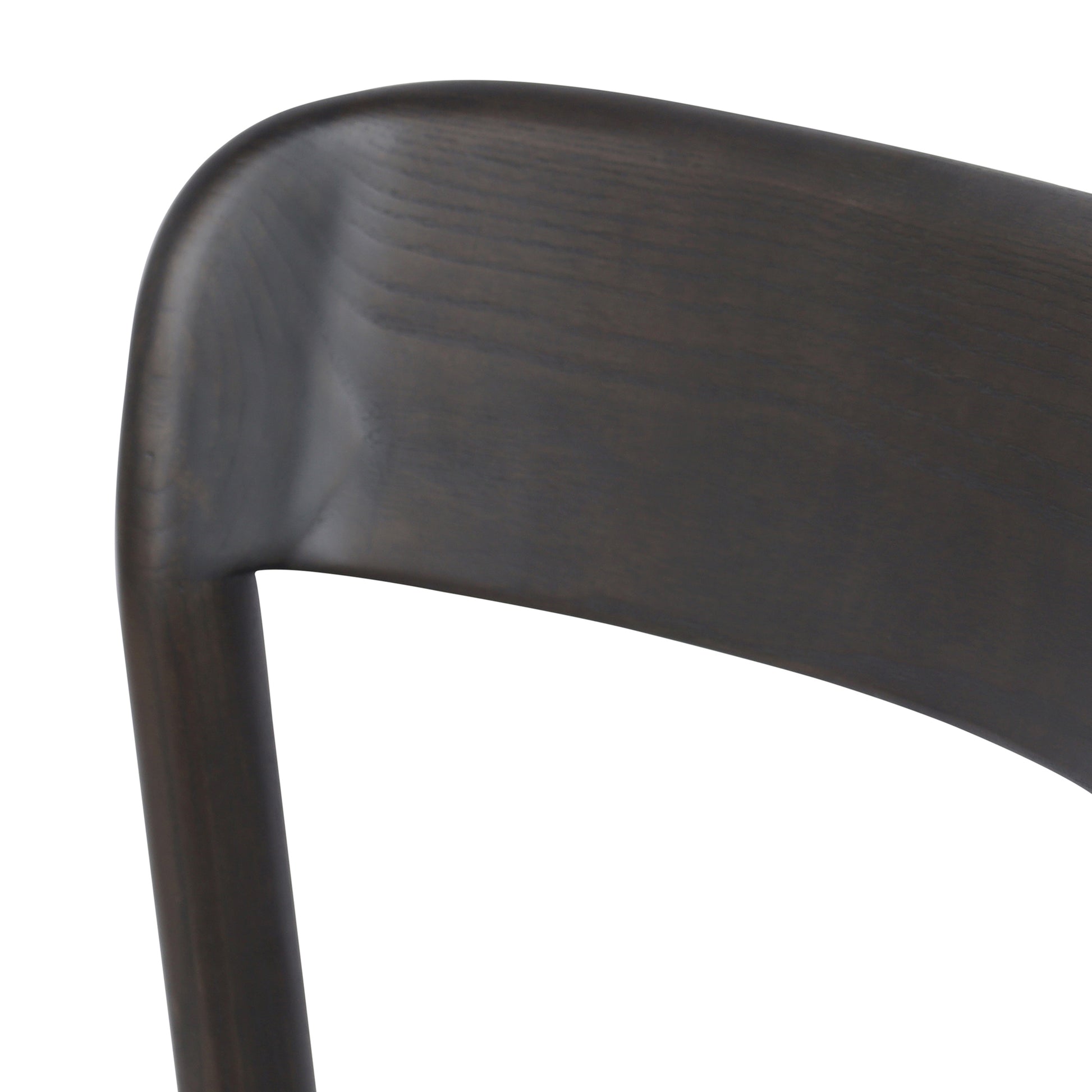 Jonas Dining Chair - Mocha Ash Wood Mid-Century Modern-DECOROLALA
