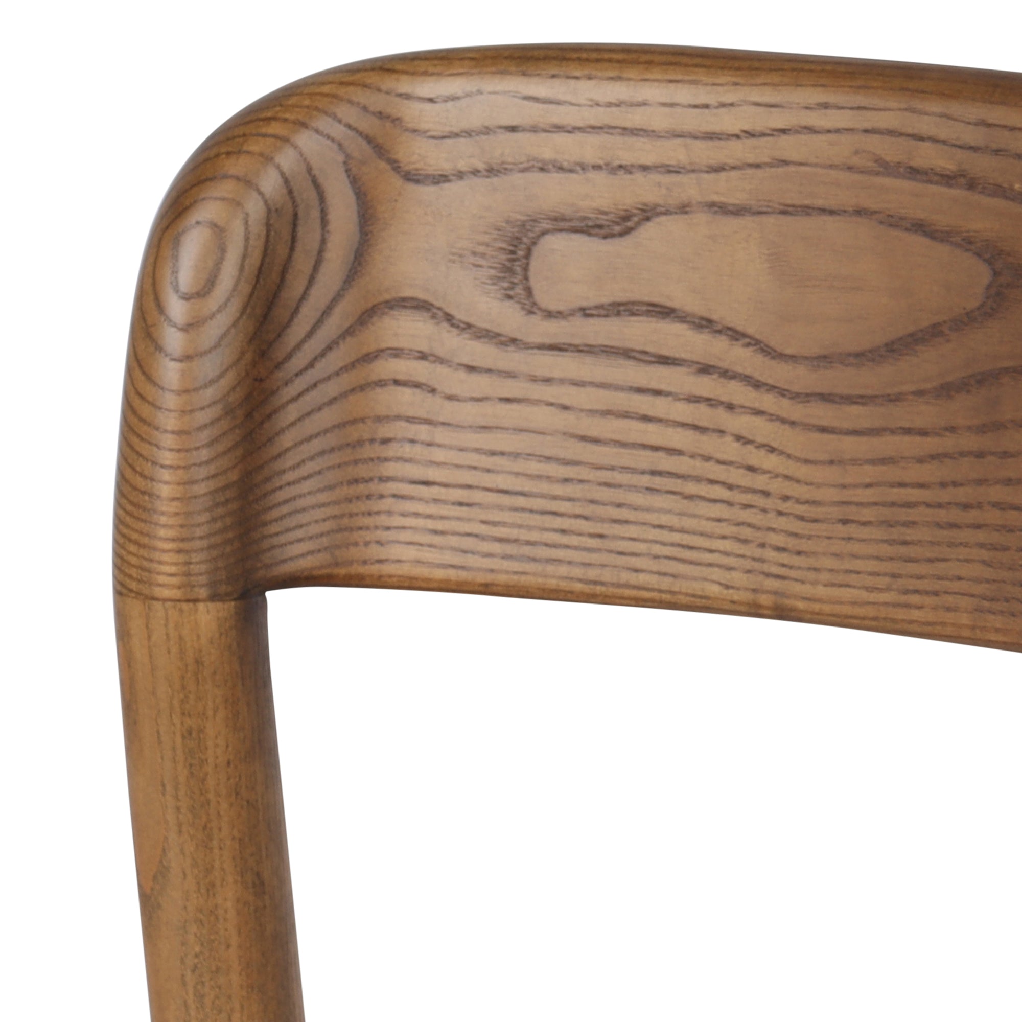 Jonas Dining Chair - Walnut Mid-Century Modern Stackable-DECOROLALA
