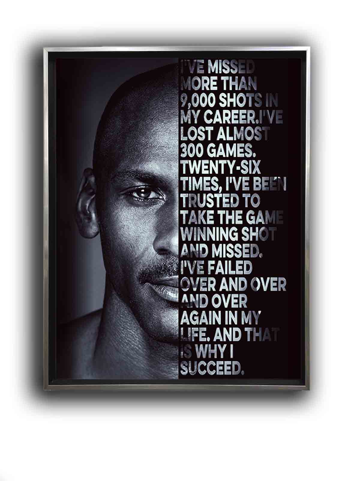 Jordan Inspiration 36" x 48" Canvas Print-Canvas Print-DECOROLALA