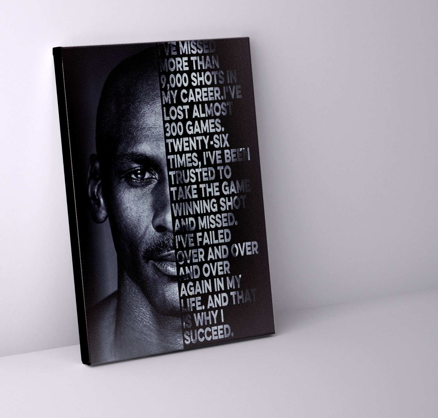 Jordan Inspiration 36" x 48" Canvas Print-Canvas Print-DECOROLALA