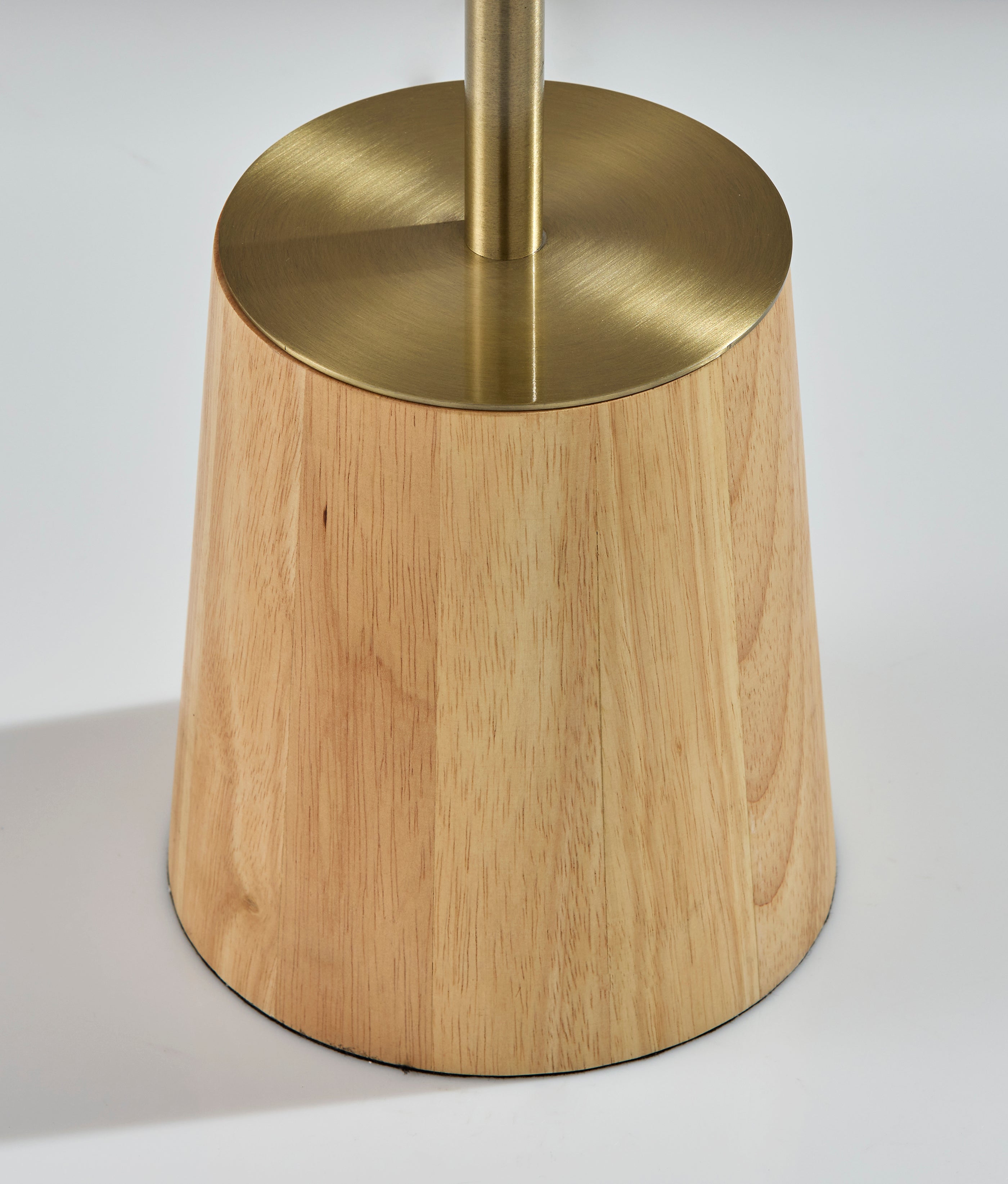 Josephine Floor Lamp - Antique Brass 60.5"-Lighting-DECOROLALA