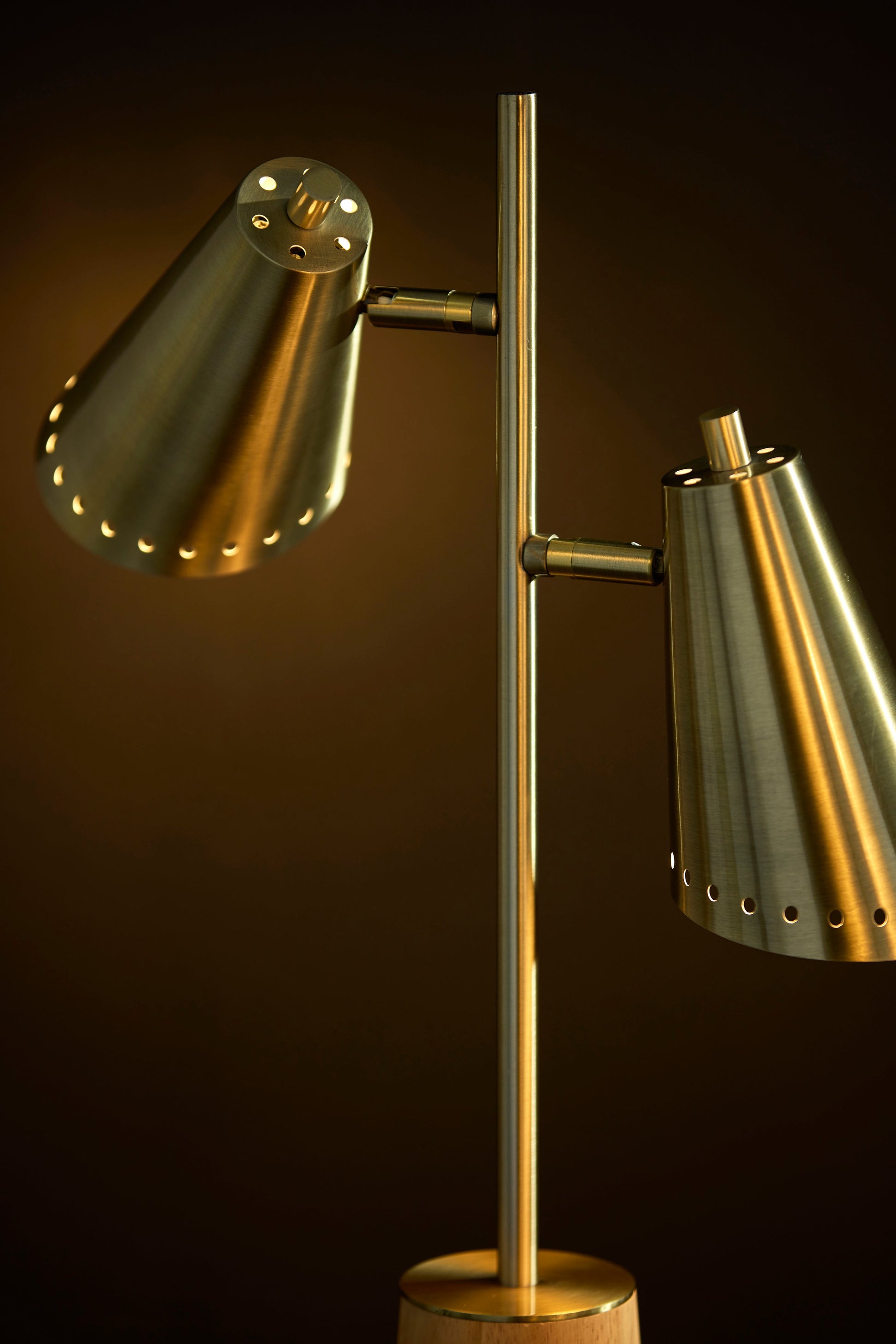Josephine Floor Lamp - Antique Brass 60.5"-Lighting-DECOROLALA