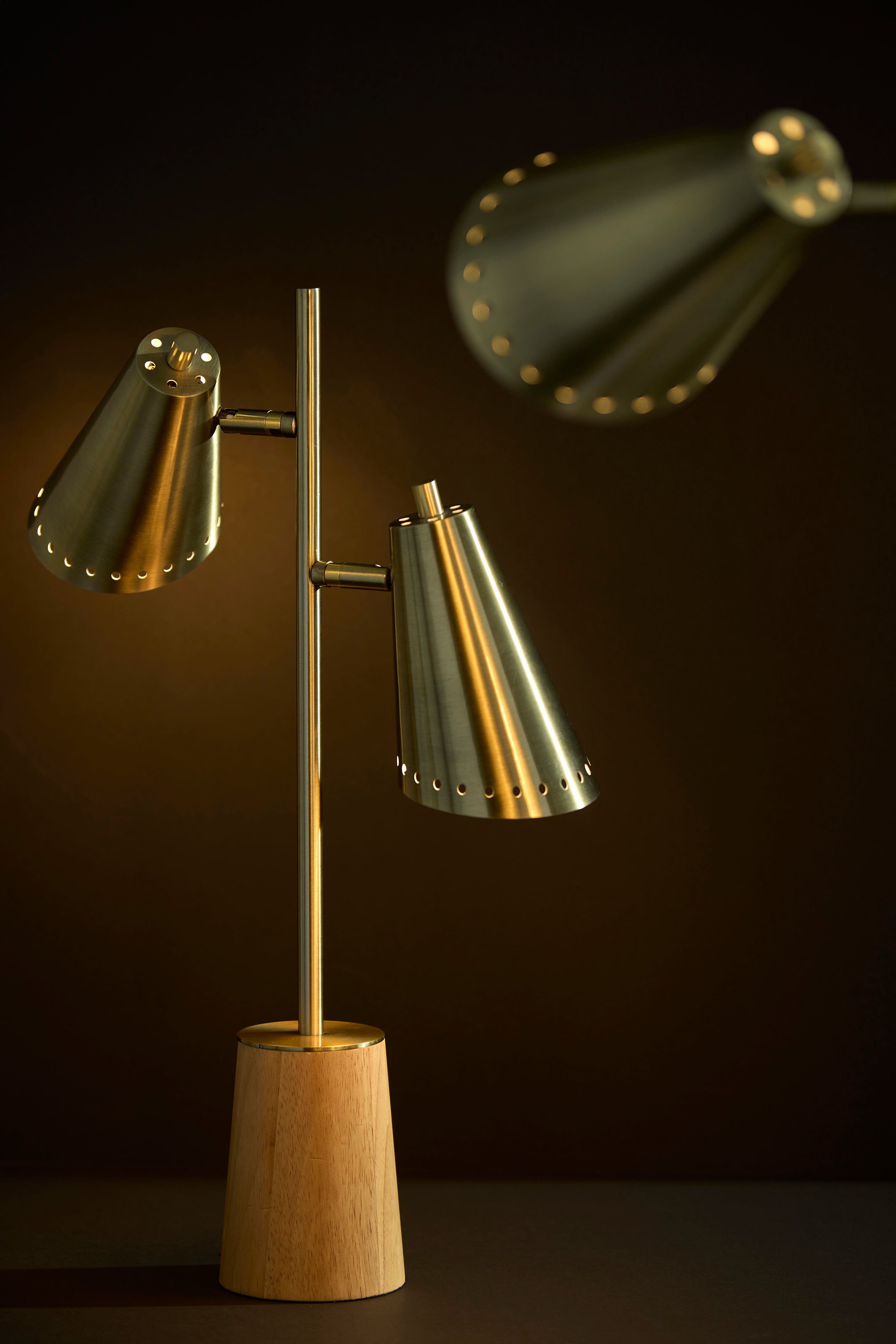 Josephine Floor Lamp - Antique Brass 60.5"-Lighting-DECOROLALA