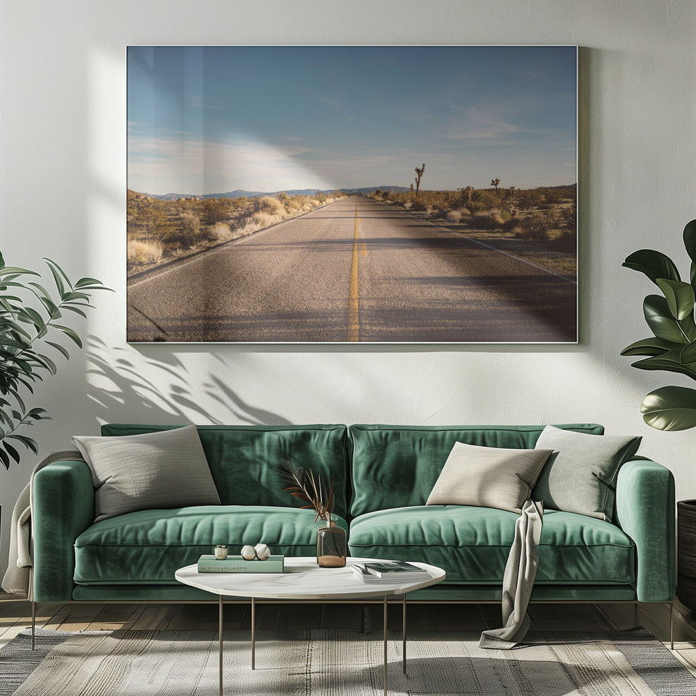 Joshua Tree Road by Bethany Young-canvas-DECOROLALA