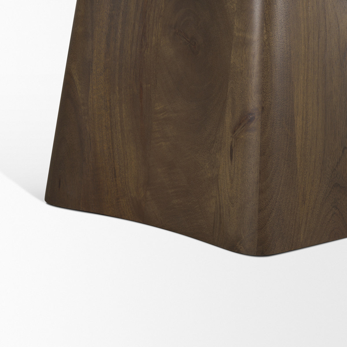 Jovani 48" Round Pedestal Dining Table | Modern | Dark Brown Wood | Seats 4-Dining Tables-DECOROLALA