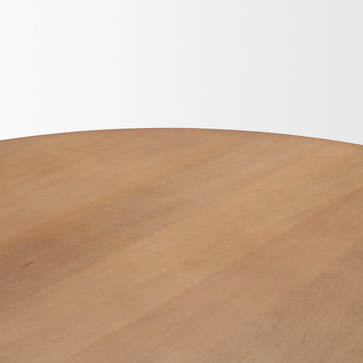 Jovani 48" Round Pedestal Dining Table | Modern | Light Brown Wood | Seats 4-Dining Tables-DECOROLALA