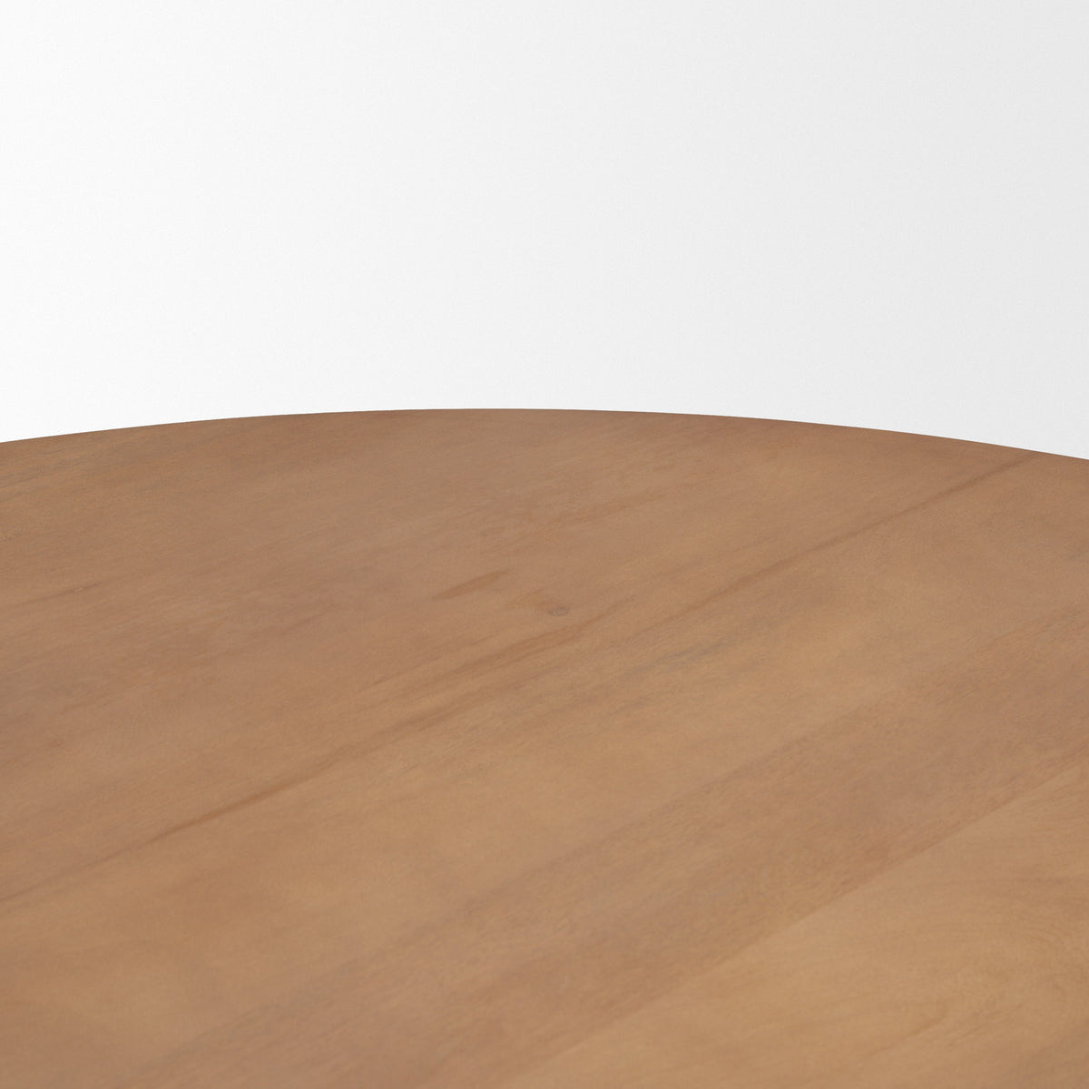 Jovani 60" Round Pedestal Dining Table | Modern | Light Brown Wood | Seats 6-Dining Tables-DECOROLALA