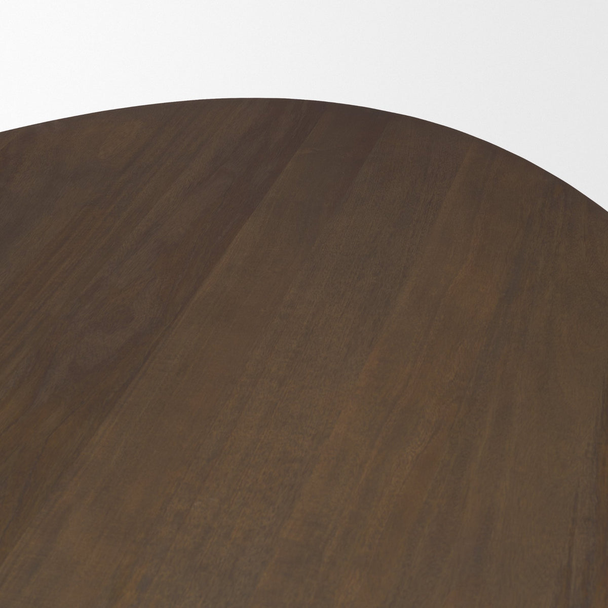 Jovani 94"L x 47"W Oval Pedestal Dining Table | Modern | Dark Brown Wood | Seats 8-Dining Tables-DECOROLALA