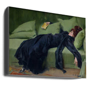 Jove Decadent by Ramon Casas Wall Art-canvas-DECOROLALA