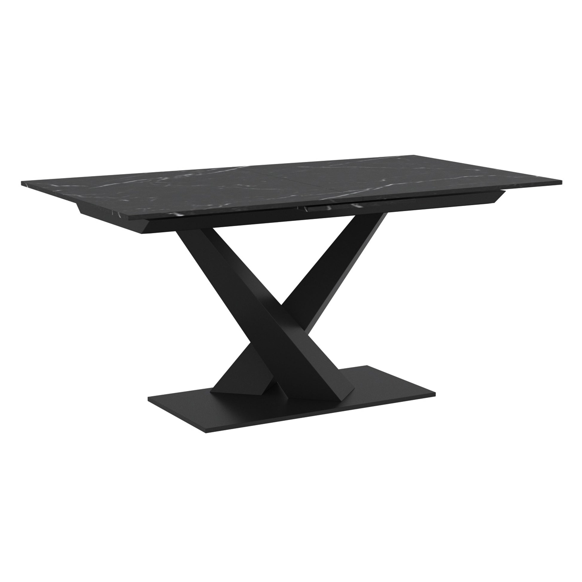 Julius 7-Piece Dining Set - Sintered Stone Table & Boucle Chairs-DECOROLALA