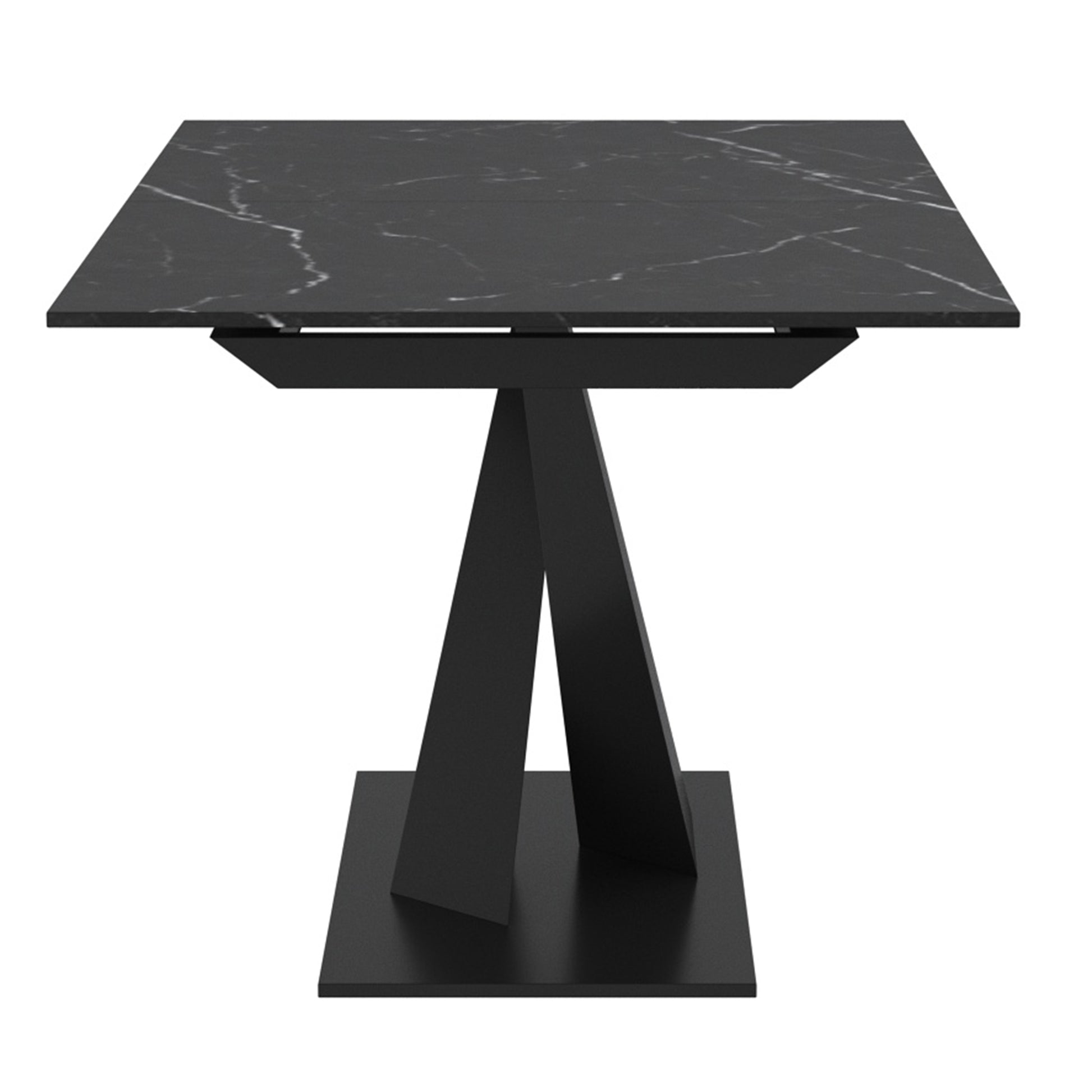 Julius 7-Piece Dining Set - Sintered Stone Table & Boucle Chairs-DECOROLALA