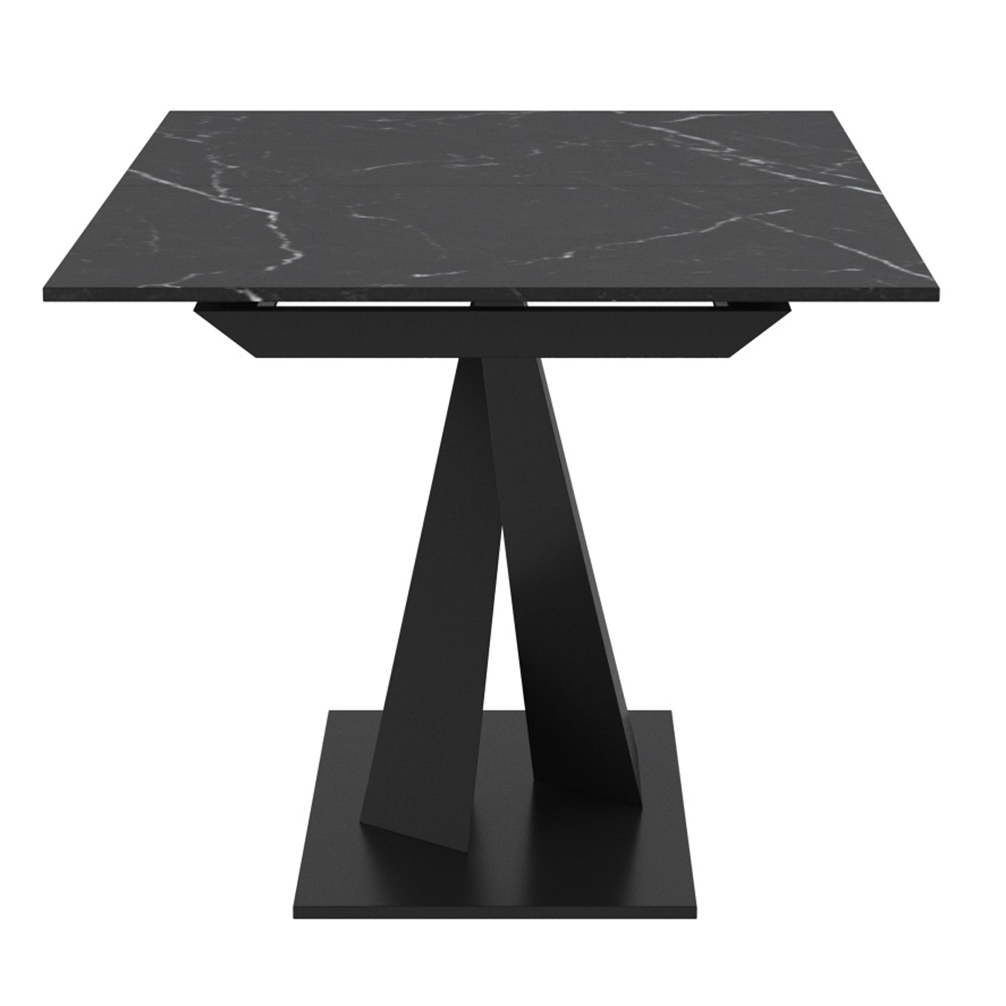 Julius 7-Piece Dining Set - Sintered Stone Table & Boucle Chairs-DECOROLALA
