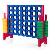 Jumbo 4-to-Score Giant Game Set with 42 Jumbo Rings and Quick-Release Slider