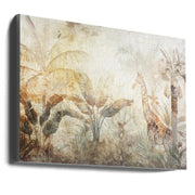 Jungle Leaves Art Illustration by Rafal Kulik-canvas-DECOROLALA