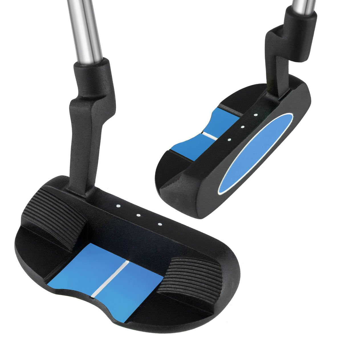 Junior Mallet Putter Individual Gold Club for Kids Ages 11-14-Blue-Golf-DECOROLALA
