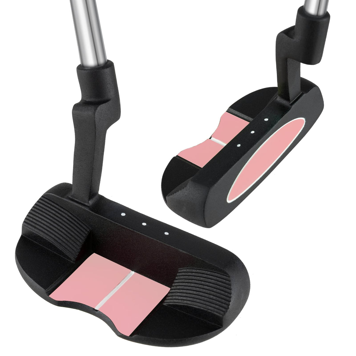 Junior Mallet Putter Individual Gold Club for Kids Ages 11-14-Pink-Golf-DECOROLALA