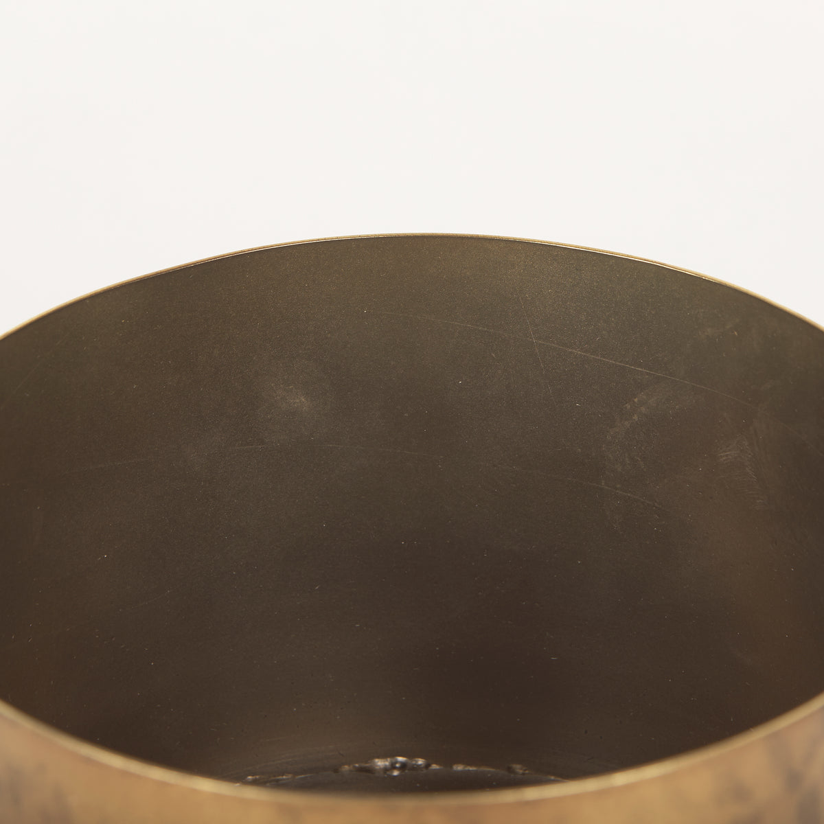Juno 6.5H Medium Gold Iron Medium Vase-Vase-DECOROLALA