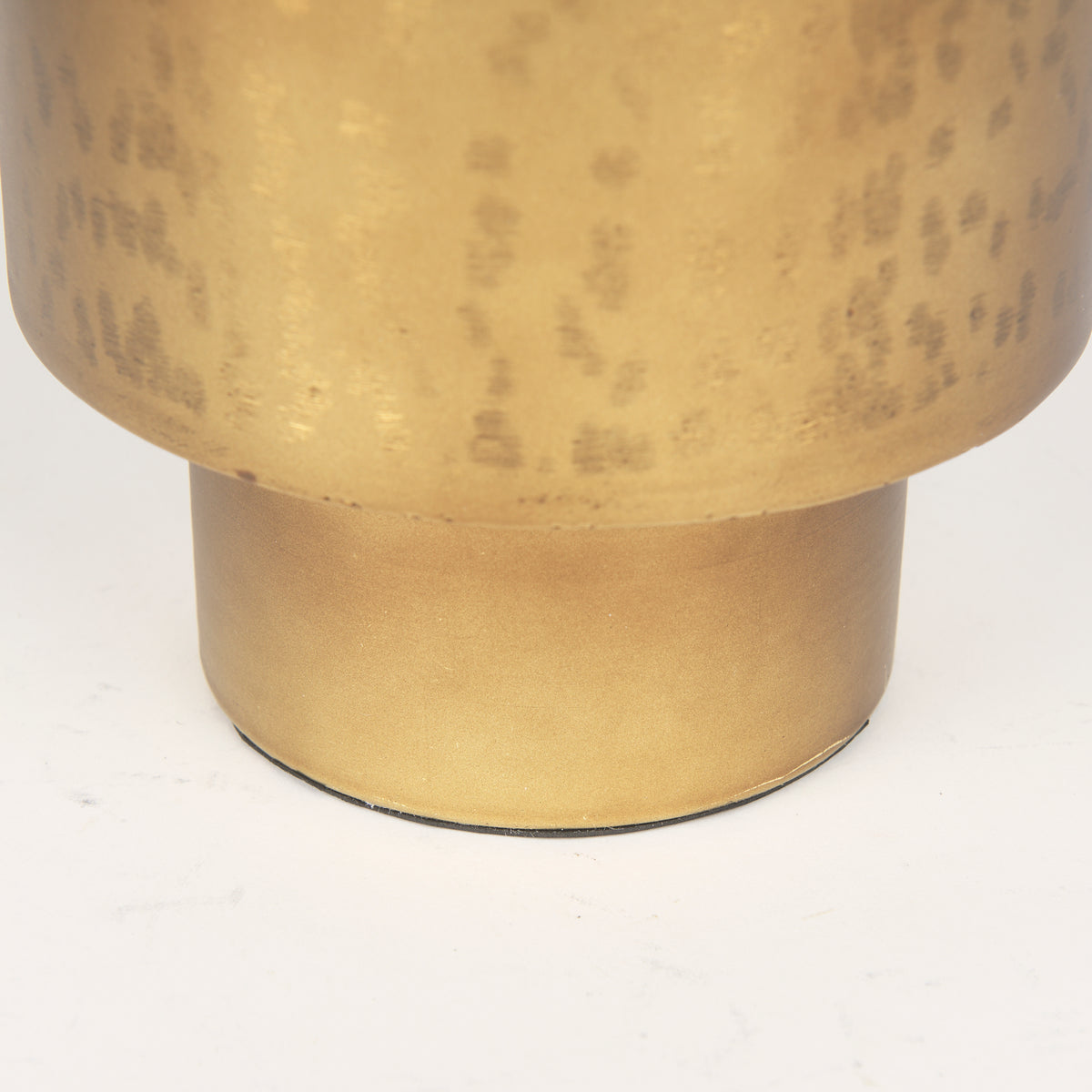 Juno 6.5H Medium Gold Iron Medium Vase-Vase-DECOROLALA