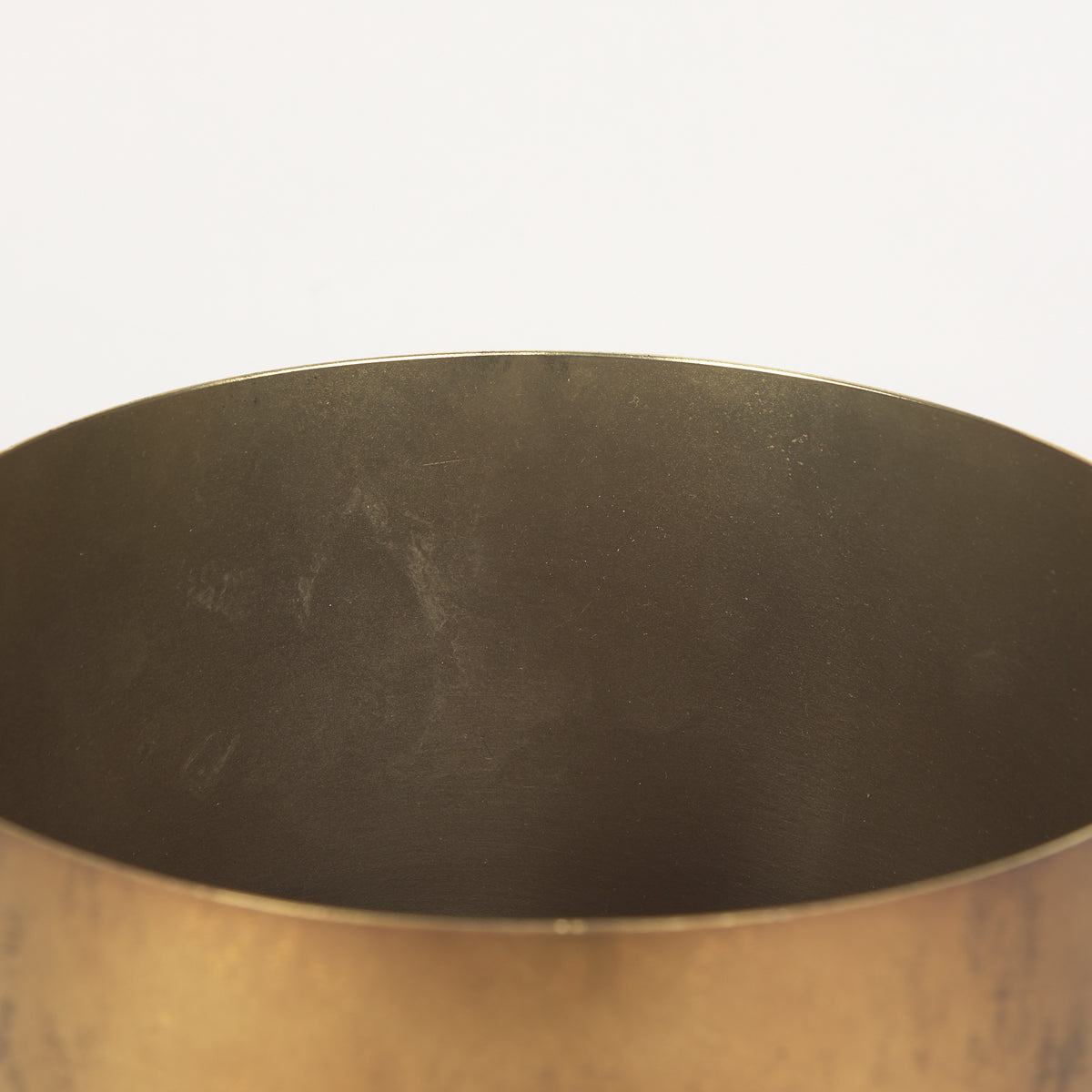 Juno 8.5H Large Gold Iron Vase-Vase-DECOROLALA