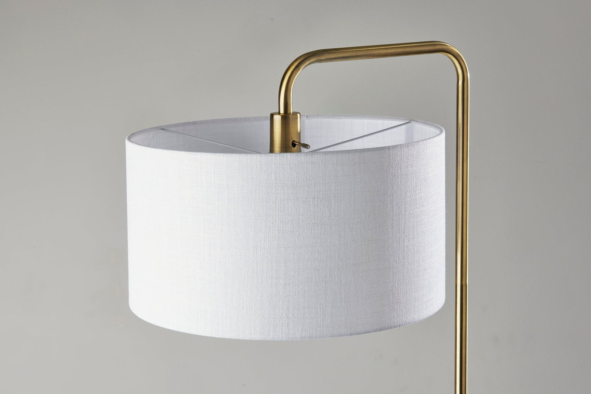 Justine 65" Mid-Century Floor Lamp - Marble Base-Lighting-DECOROLALA